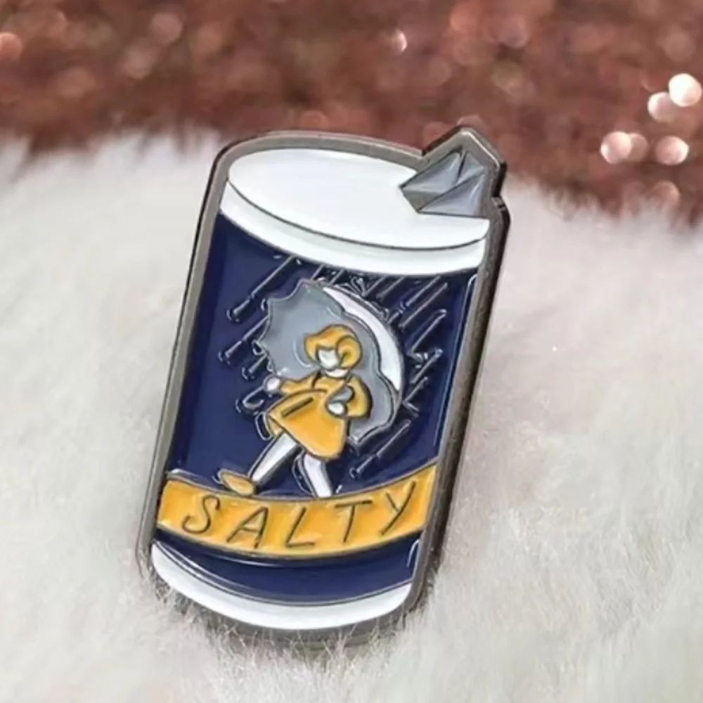 3/$25 “Salty” Sarcastic Pin Badge Brooch